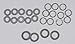 CUSTOM WORKS RC 7047 Shims Assorted (25) CSWC7047