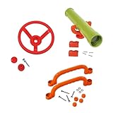 Sharplace Spielplatzzubehör-Set für, Outdoor-Spielset für Jungen und Mädchen, leichtes Spielzeug, zu montierendes Spielplatzgeräte-Set