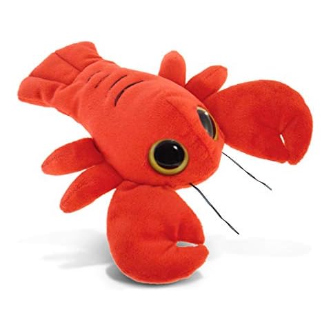 DolliBu Red Lobster Stuffed Animal - Super Soft Big Eyes Lobster Plush, Ocean Stuffed Animal Plush Toy for Boys and Girls, Perfect Red Stuffed Animal Lobster Gift for Kids, Teens, and Adults -6 Inches Cover