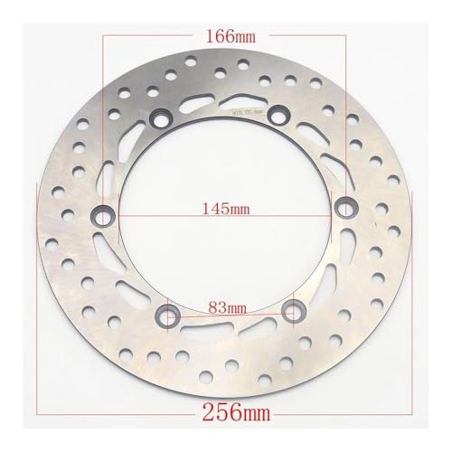 Disque de frein avant premium pour moto CBR250 1986 et FJS600 01-06