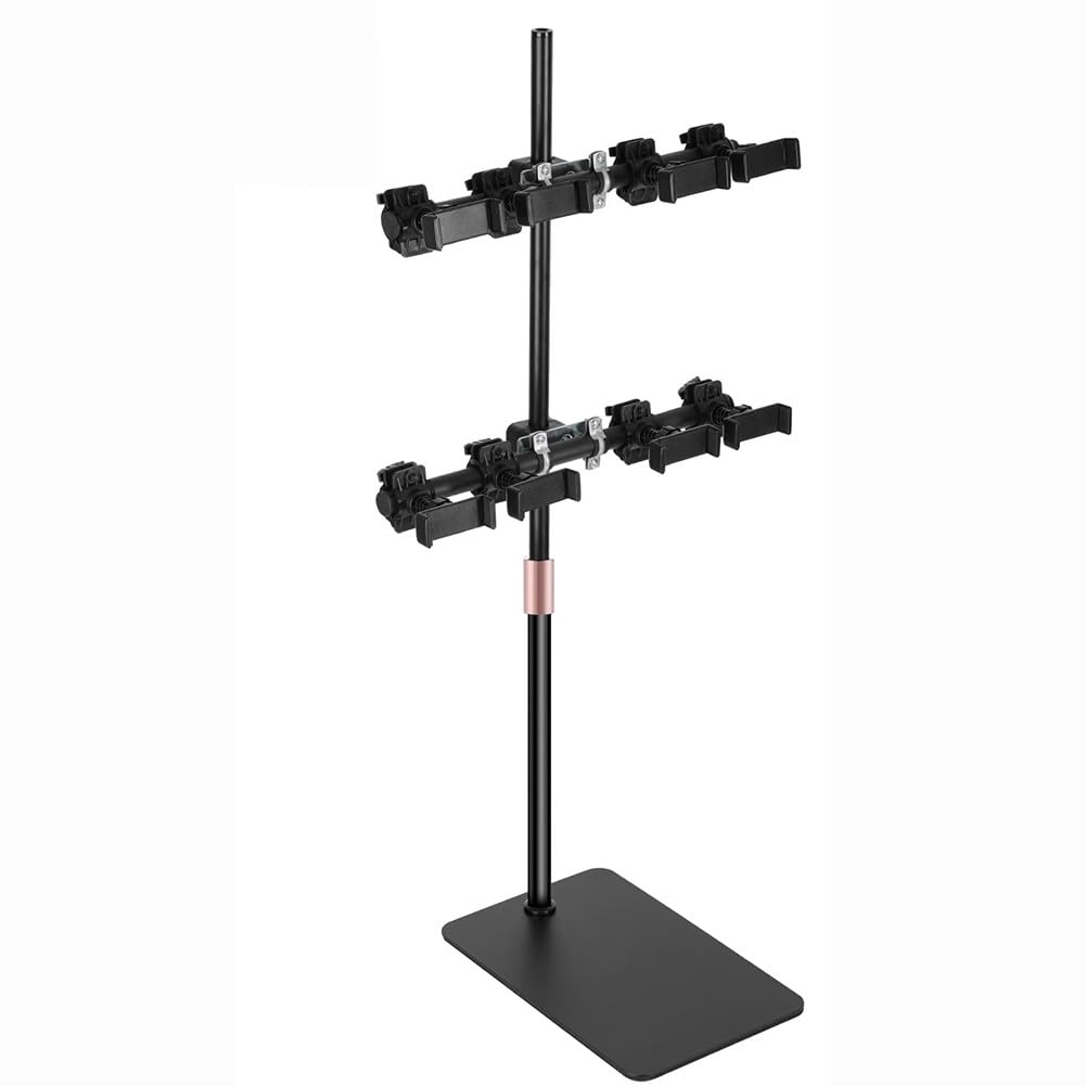 Soporte para teléfono celular para selfies y grabación, base estable para ver, cocinar, hacer ejercicio y hacer vlogs