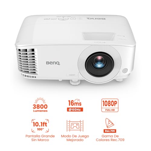 Image of BenQ TH575 4K Compatible Full HD Home Cinema Projector 3800 ANSI lumens brigthness, Excellent 1.07 Billion Colors, Upto 200inches Screensize,16ms Low Input Lag for Gaming,10W Speaker, HDMI