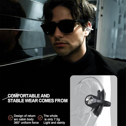 Auriculares inalámbricos Bluetooth con conducción ósea abiertos miniatura 7