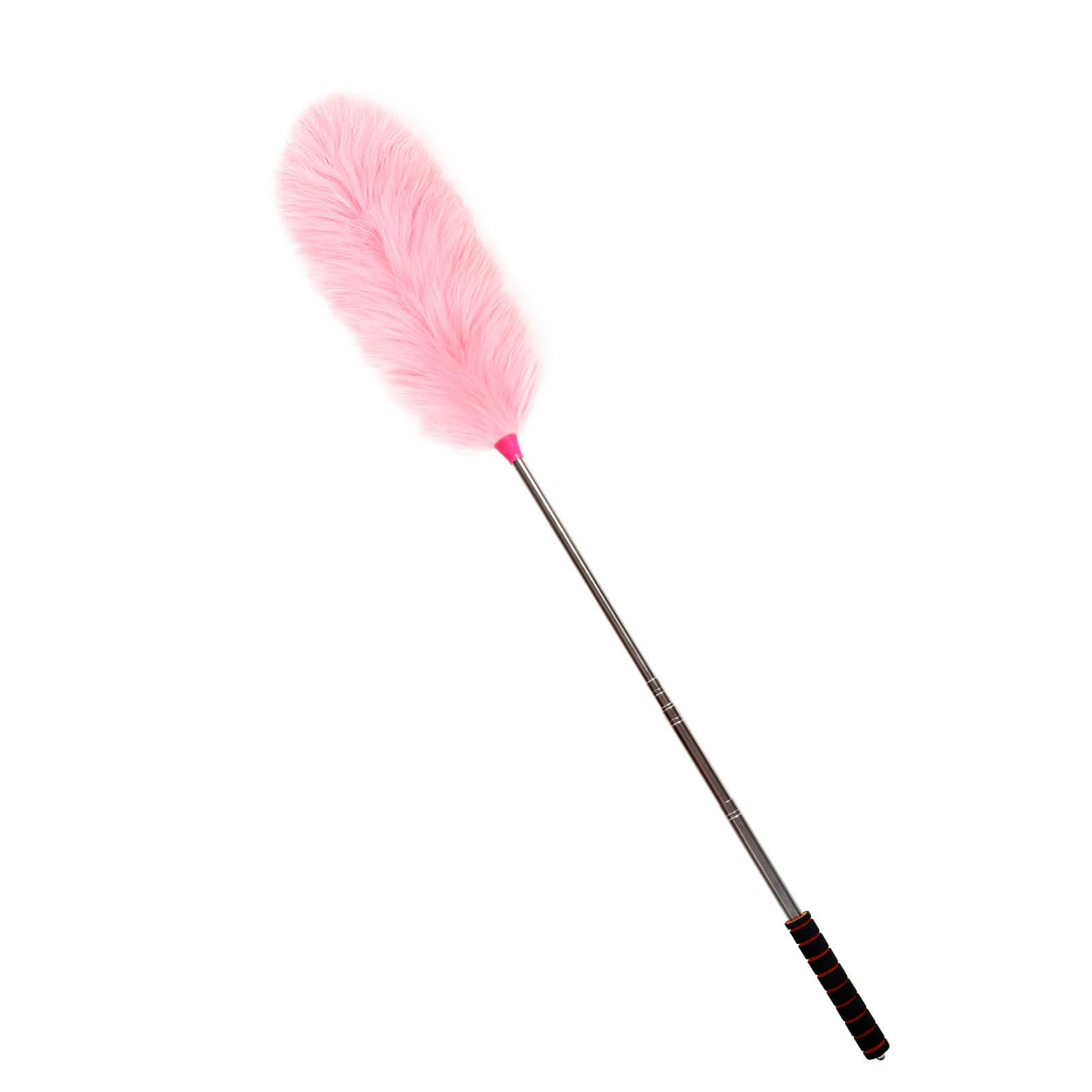 Dusters for Cleaning, Microfiber Feather Washable Household Tool(Pink)