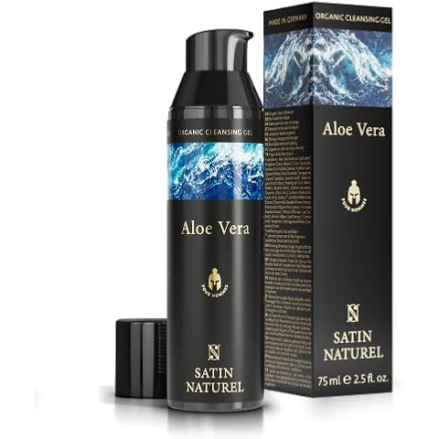 Gel Limpiador Facial Hombre Aloe Vera 75ml Cover