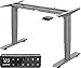 Produktbild MAIDeSITe höhenverstellbarer Schreibtisch elektrisch mit 2 starken Motoren, tischgestell höhenverstellbar 3-stufige sowie auch 4 Memory-Steuerung und Kollisionschutz Funktion -T2 Pro Plus(Grau)