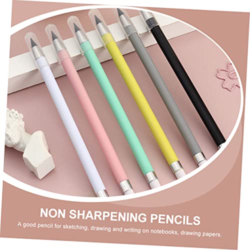 Puntas de lápiz 6pcs Everlasting para escribir y dibujar miniatura 5