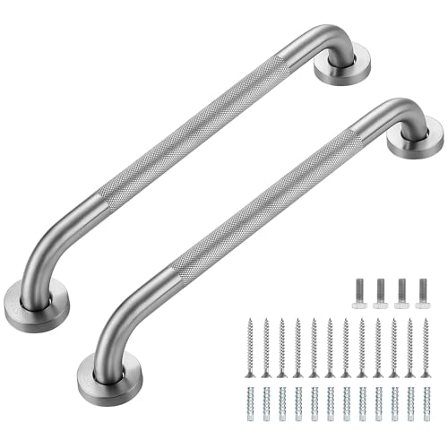 Grab Bars for Shower, 2 Pack 18-Inch Anti Slip Shower Handle
