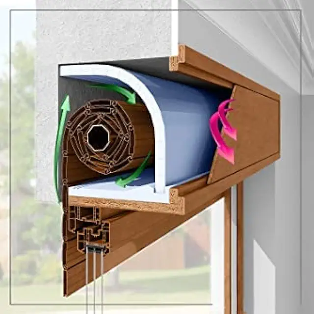 Kit Coibentazione Cassonetti Tapparelle 100 cm - Isolante Termico e Acustico Made in Italy