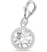 Chiusura a moschettone a forma di cuore in argento sterling 925 con