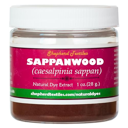 Shepherd Textiles Sappanwood Extract Natural Dye, 1 oz.
