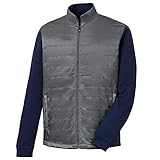 FootJoy Full-Zip Hybrid Jacket - Charcoal X-Large