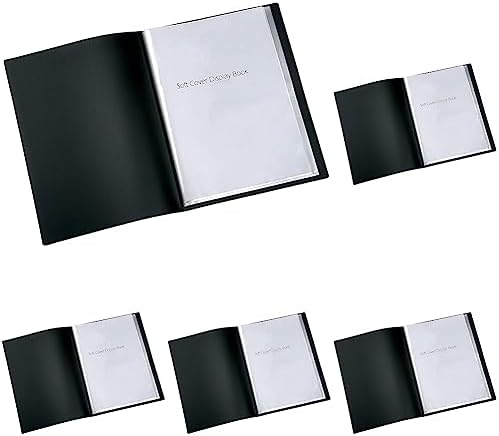 Q-Connect KF01260 40-Pocket Display Book - Black
