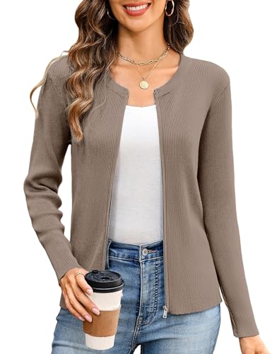 Karen Scott Zip-Up Sweater product image