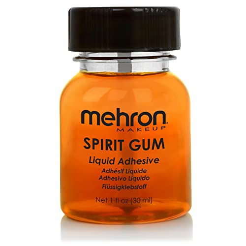 Mehron Makeup Spirit Gum, 1 oz Special FX Adhesive