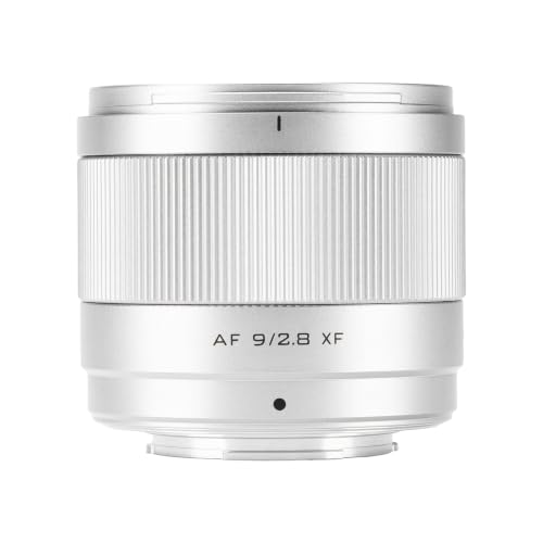 Image of VILTROX 9mm F2.8 Fuji Wide Angle Prime Lens for Fuji X, Silver | AF 9mm f /2.8 Air XF, APS-C Auto Focus Lens for Fuji X Mount X-T5 X-S20 X-E5 X-T30 II X-T4 X-H2S X-S10 X-E4 X-T3 X-T50 X-M5