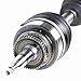 GSP NCV11059XD XD Series CV Axle Shaft Assembly for Extreme Weather Environments - Left Front (Driver Side), Gray