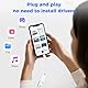 Loydia Lightning auf USB Adapter, [Apple MFi-Zertifiziert] Lightning zu USB-Kamera Adapter für iPhone, Plug-and-Play, USBA OTG Adapter für iPhone unterstützt Kamera, Kartenleser, U-Disk, Maus