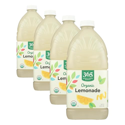 365 by Whole Foods Market, Organic Lemonade, 64 Fl Oz (Pack of 4) image 4