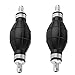 Produktbild 8 mm Pumpe Handpumpe(2 stück) Notpumpe Vakuumpumpe KraftstoffpumpeKraftstoff-Pumpball Diesel Benzin Öl Wasser, Umfüllpumpe für Kraftstoffe, Kfz, Garten, Boot Kart Fahrzeug manuelle Öl Absaugpumpe