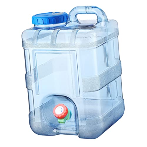 JOINPAYA Outdoor Water Storage Bucket Portable Water Jug with Faucet for Camping and Hiking Durable Material Leak Design Easy to Carry
