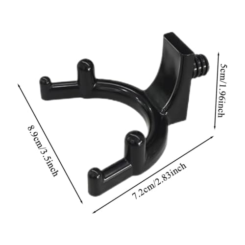 Ganchos de pared para garaje y soporte de pared resistente para palas y cables 6