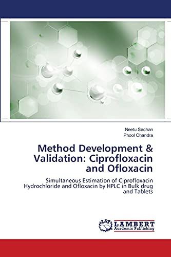 Preisvergleich Produktbild Method Development & Validation: Ciprofloxacin and Ofloxacin: Simultaneous Estimation of Ciprofloxacin Hydrochloride and Ofloxacin by HPLC in Bulk drug and Tablets