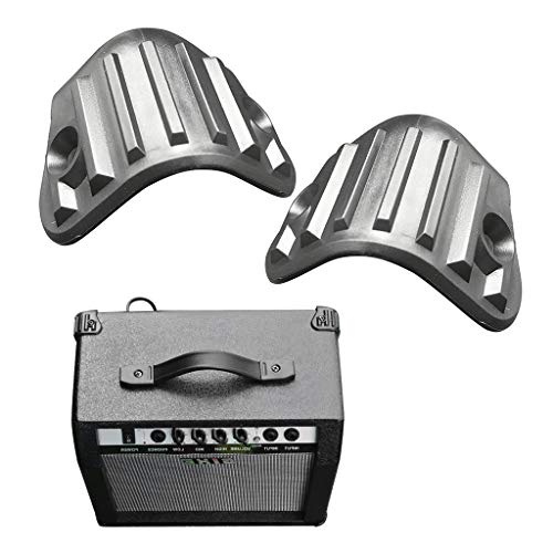 Diarypiece 8Pcs Plastic Guitar Amp Speaker Cabinet Corner Protector,Amplifier Right Angle Case Guard Wrap Cover - Thumbnail 2