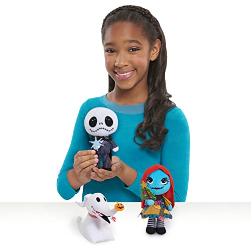 Nightmare Before Christmas Disney Tim Burton’s Small Plush 3-Piece Set, Officially Licensed Kids Toys For Ages 3 Up, Gifts And Presents By Just Play #TOP1