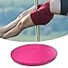 FytStycale Pole Dance Crash Mat Cushion Padding Antifall Thickened Round Folding Pad Protection for Exercise Fitness Workout Gymnastics, Pink