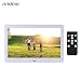 Produktbild Andoer 10 Zoll IPS Digitaler Bilderrahmen 2.4G Ultra-empfindliche Fernbedienung 1024 * 600 Auflösung Elektronisches Album mit MP3/MP4/Foto/Musik/Video Player/E-Book/Kalender/Alarm (10 Zoll Weiß)