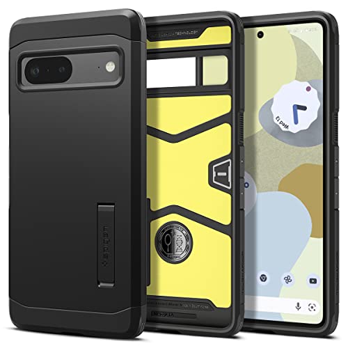 Spigen Tough Armor Designed for Pixel 7 Case (2022) - Black by Spigen - Used condition - US$13.24
