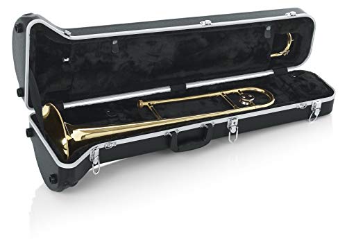 Gator Cases Lightweight Molded Trombone Case With Locking Latch And Plush Lined Interior (Gc-Trombone) #TOP1