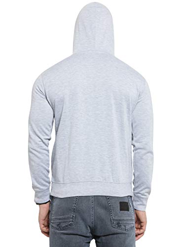Image of Scott International Men's Solid Cotton Hoodies for Men, Trendy and Comfortable Sweatshirts for Men, Stylish Winter Wear with Hood and Pockets, Fashionable Hooded Sweatshirts