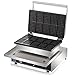 110V1650W Commercial Mini Square Waffle Maker, 10 Grids Waffle Baker Machine, Non-Stick,3.5 X 2.0