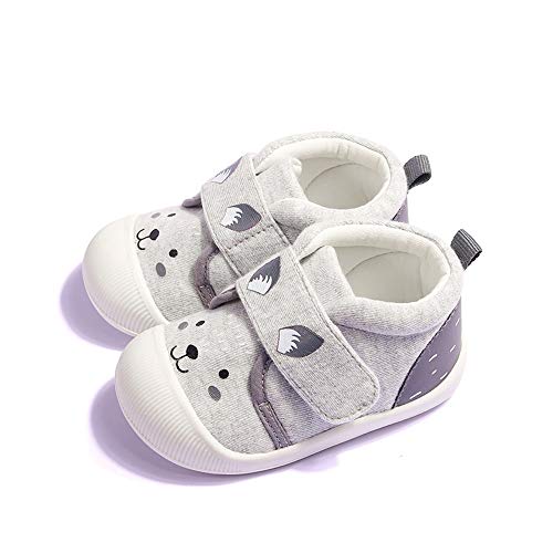 Baby Boys Girls Outdoor Cotton Breathable Sneakers Toddler Cartoon Rubber Soft Bottom Non-Slip First Walker Casual Shoes