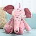 HUOQILIN Elefant Kissen Weiche Plüschtiere Kinder Geschenk (Color : Pink, Size : 65cm)