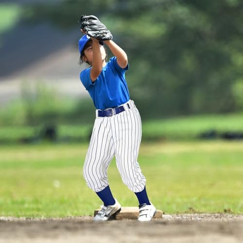Conjunto de 3 peças de beisebol, calças de softball, meias de softball, cintos de beisebol para meni
