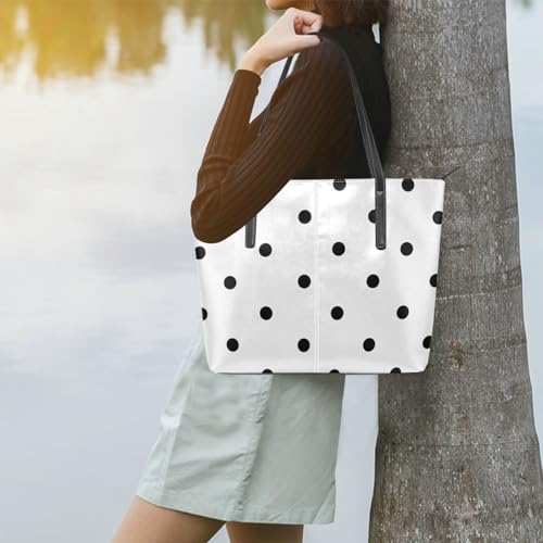 Bolso de mano para mujer en cuero vegano miniatura 2