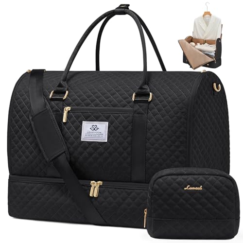 LOVEVOOK 2-in-1 Garment Duffel Bag