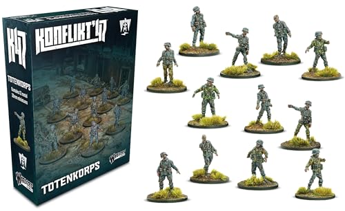 Figurines Totenkorps Warlord Games de 28 mm pour parties de Konflikt 47