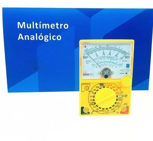 Multímetro Medidor Analógico Profissional Com Ponto De Prova