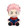 Total Anime Yuji Itadori - 8-Inch Scale Super Soft Plush with Authentic Details from Jujutsu Kaisen