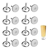 ✈[Professionelle Leistungen]: Wenn der Boden rau oder das Möbelbein schlecht ist, kann er an der Unterseite des Möbels angebracht werden, um das Gleichgewicht zu halten. Gleichzeitig reduzieren diese verstellbaren Beine Reibung und Geräusche und schützen Ihre Möbel während des Gebrauchs vor Kratzern.