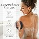 BAMBUA Kopfhaut Massagebürste - (3 AUFSÄTZE) vielseitige Kopfmassage Bürste mit Anti-Schuppen Effekt - Premium Haar Massagebürste Haare - Scalp Massager Brush inkl. E-Book „Gesunde Kopfhaut“ (Schwarz)