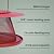 Perky-Pet Red Cardinal Wild Bird Feeder - 2.5 lb Seed Capacity, Holds Up to 15 Birds Simultaneously, Metal Hanging Feeder for Outdoors, Collapsible Mesh Design, Built-In Hook & Circular Tray, C00322