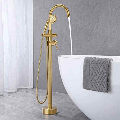 Système de douche et robinet de baignoire autoportant pour un spa à la maison - 3