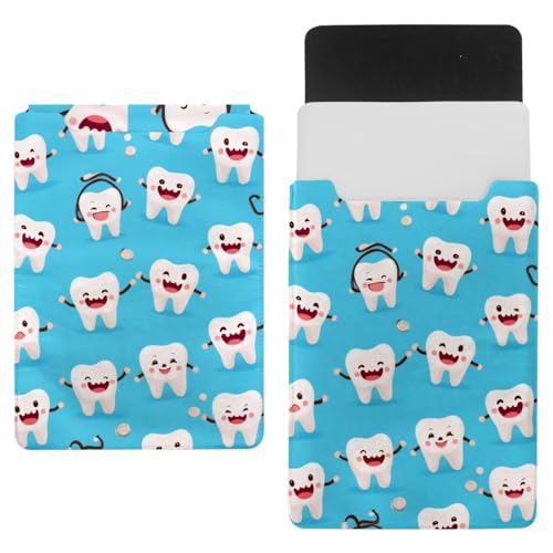 Housse pour ordinateur portable pochette 13.8x10.2 pouces bleu doux