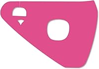 Vista 4 de IPG para Tesla - Calcomanías adhesivas de envoltura de puerto de carga, emblema para bricolaje, personaliza el modelo 3-Y (rosa)