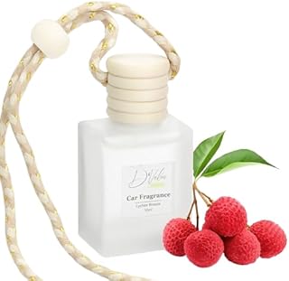 D’Velas™ 40ml Car Freshener Diffuser Set– Long-Lasting Upto 120 Days | Lychee Breeze | No Paraben | 10ml Wooden Lid Bottle Price In India
